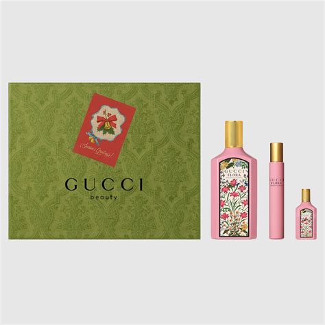 gucci beauty perfume gift set|gucci gorgeous gardenia gift set.